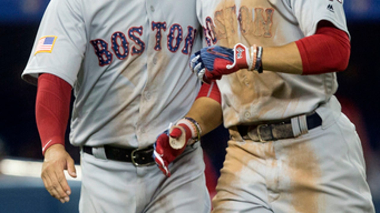 Betts has 8 RBIs, Red Sox rout Jays 15-1 to complete sweep (Jul 02, 2017)